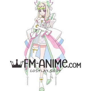 Kimi to Idol Pretty Cure Purirun Cure Zukyoon Cosplay Costume