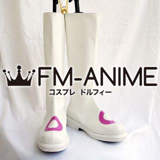 Puella Magi Madoka Magica Kyubey Personified Cosplay Shoes Boots
