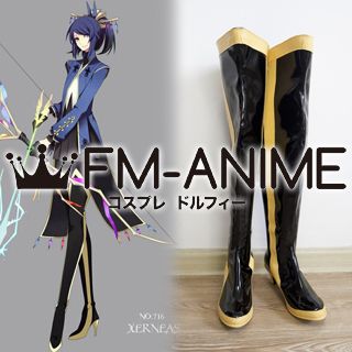 Pok-m Xerneas Gijinka Human version / Personified Cosplay Shoes Boots