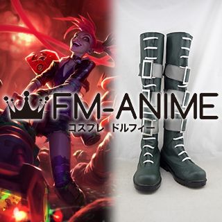 League of Legends Slayer Jinx Skin Cosplay Shoes Boots