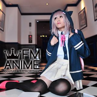 Danganronpa 2: Goodbye Despair Chiaki Nanami Uniform Cosplay Costume