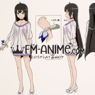 Is It Wrong to Try to Pick Up Girls in a Dungeon? DanMachi Hestia Casual Dress Cosplay Costume