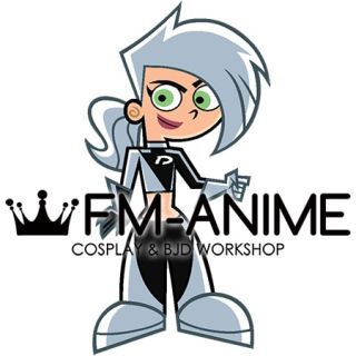 Danny Phantom Danielle Dani Phantom Ghost form Cosplay Costume