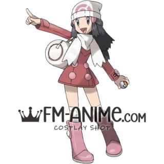 Pok-m DP Dawn Winter Clothing Cosplay Costume