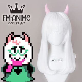 Deltarune Ralsei Cosplay Wig