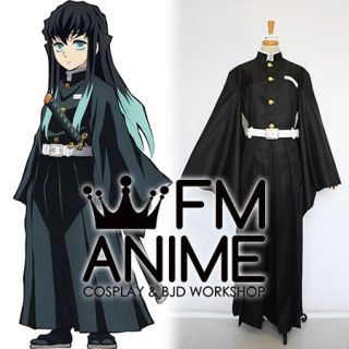 Demon Killer Muichiro Kimono Military Uniform Cosplay Costume
