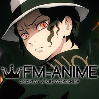 Demon Killer Muzan Cosplay Wig