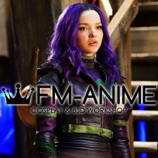 Descendants 3 Mal Cosplay Wig