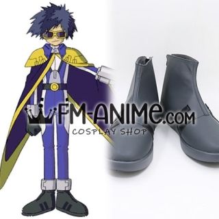 Digimon Adventure 02 Ken Ichijouji Digimon Emperor Cosplay Shoes Boots