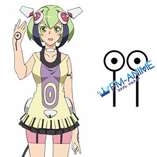 Dimension W Mira Yurizaki Cosplay Tattoo Stickers