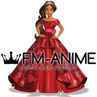 Elena of Avalor Disney Princess Elena Formal Attire Dress Cosplay Costume
