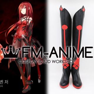 Elsword Elesis Crimson Avenger Cosplay Shoes Boots