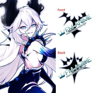 Elsword Luciela Lu R. Sourcream Diabla Altar of Evil Cosplay Tattoo Stickers