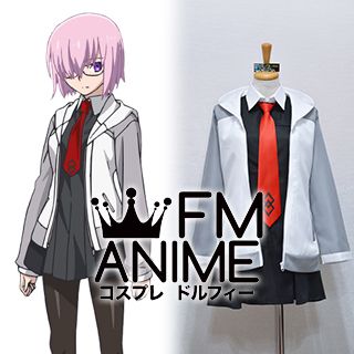 Fate/Grand Order Shielder Mashu / Matthew Kyrielite Uniform Cosplay Costume