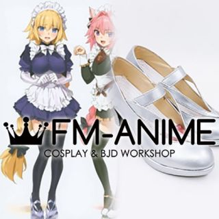 Fate/Grand Order Jeanne d'Arc Ruler Maid Uniform Cosplay Shoes