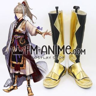 Fate/Samurai Remnant Archer Zhou Yu Cosplay Shoes Boots