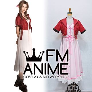 Final Fantasy VII Remake R Aerith Gainsborough Cosplay Costume Necklace