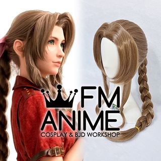 Final Fantasy VII Remake FFVII R Aerith Gainsborough Cosplay Wig