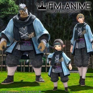 Final Fantasy XIV Resshi Attire Cosplay Costume