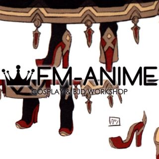 Fire Emblem Heroes Veronica Cosplay High-Heel Shoes
