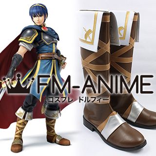 Fire Emblem: New Mystery of the Emblem ~Heroes of Light and Shadow~ Marth Cosplay Shoes Boots