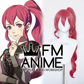 Fire Emblem: Three Houses Anna Red Cosplay Wig