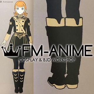 Fire Emblem: Three Houses Annette Cosplay Shoes Boots