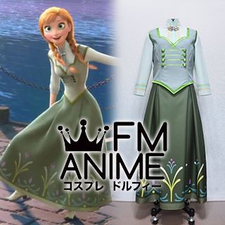 frozen anna green dress