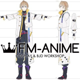 NIJISANJI VOLTACTION Fura Kanato Virtual YouTuber Vtuber Cosplay Costume
