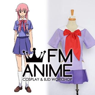 Future Diary Yuno Gasai Uniform Cosplay Costume