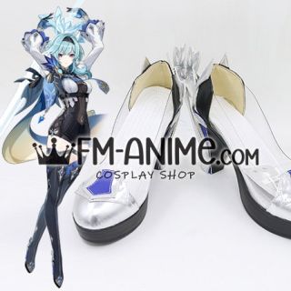 Genshin Impact Eula Lawrence Cosplay High-Heel Shoes (Ver.3)