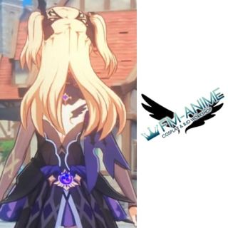 Genshin Impact Fischl Cosplay Temporary Tattoo Stickers