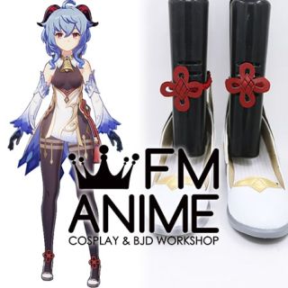 Genshin Impact Ganyu Sweet Rain Cosplay Shoes