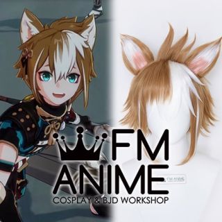 Genshin Impact Gorou Cosplay Wig Ears