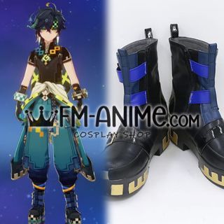 Genshin Impact Kinich Cosplay Shoes Boots