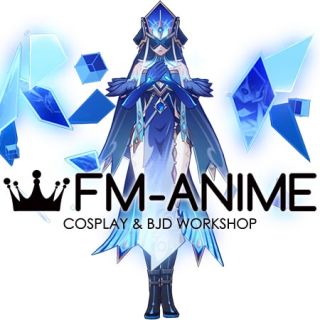 Genshin Impact Mirror Maiden Cosplay Costume