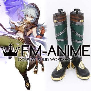 Genshin Impact Razor Green Cosplay Shoes Boots
