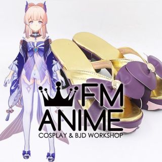Genshin Impact Sangonomiya Kokomi Cosplay Shoes (Ver.3)