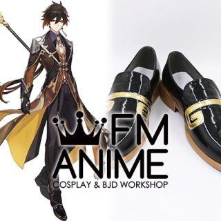Genshin Impact Zhongli Cosplay Shoes