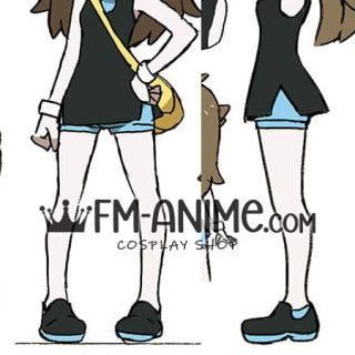 Pok-m Let’s Go Green Cosplay Shoes