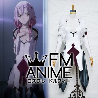 FM-Anime – Guilty Crown Inori Yuzuriha White Cosplay Costume