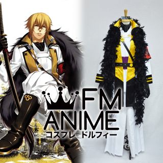 Hakuoki Kazama Chikage White Cosplay Costume