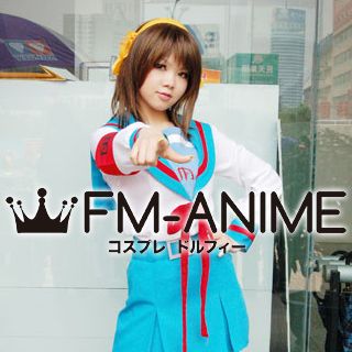 Haruhi Suzumiya Female Winter School Uniform Cosplay Costume