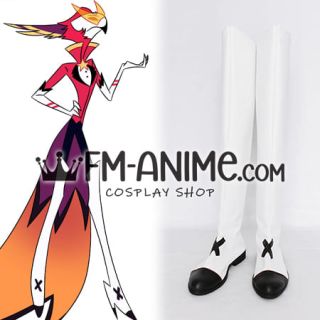 Hazbin Hotel Helluva Boss Vassago Cosplay Shoes Boots