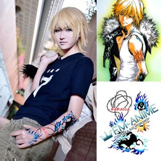 Hitman Reborn! Dino Cosplay Tattoo Stickers