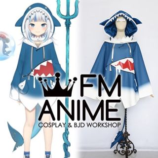 Virtual YouTuber Vtuber Hololive Gawr Gura Cosplay Costume