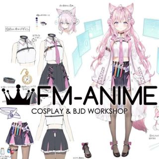 Hololive Secret Society holoX Hakui Koyori Virtual YouTuber VTuber Cosplay Costume