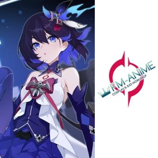 Honkai Impact 3rd Seele Vollerei Swallowtail Phantasm Cosplay Temporary Tattoo Stickers