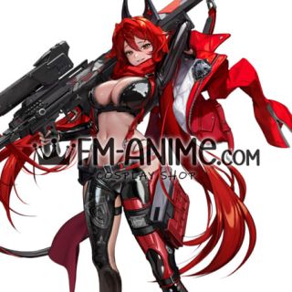 Goddess of Victory: Nikke Hyper Body Red Hood Cosplay Wig