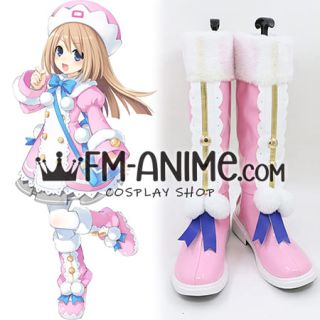 Hyperdimension Neptunia Mk2 Ram Cosplay Shoes Boots